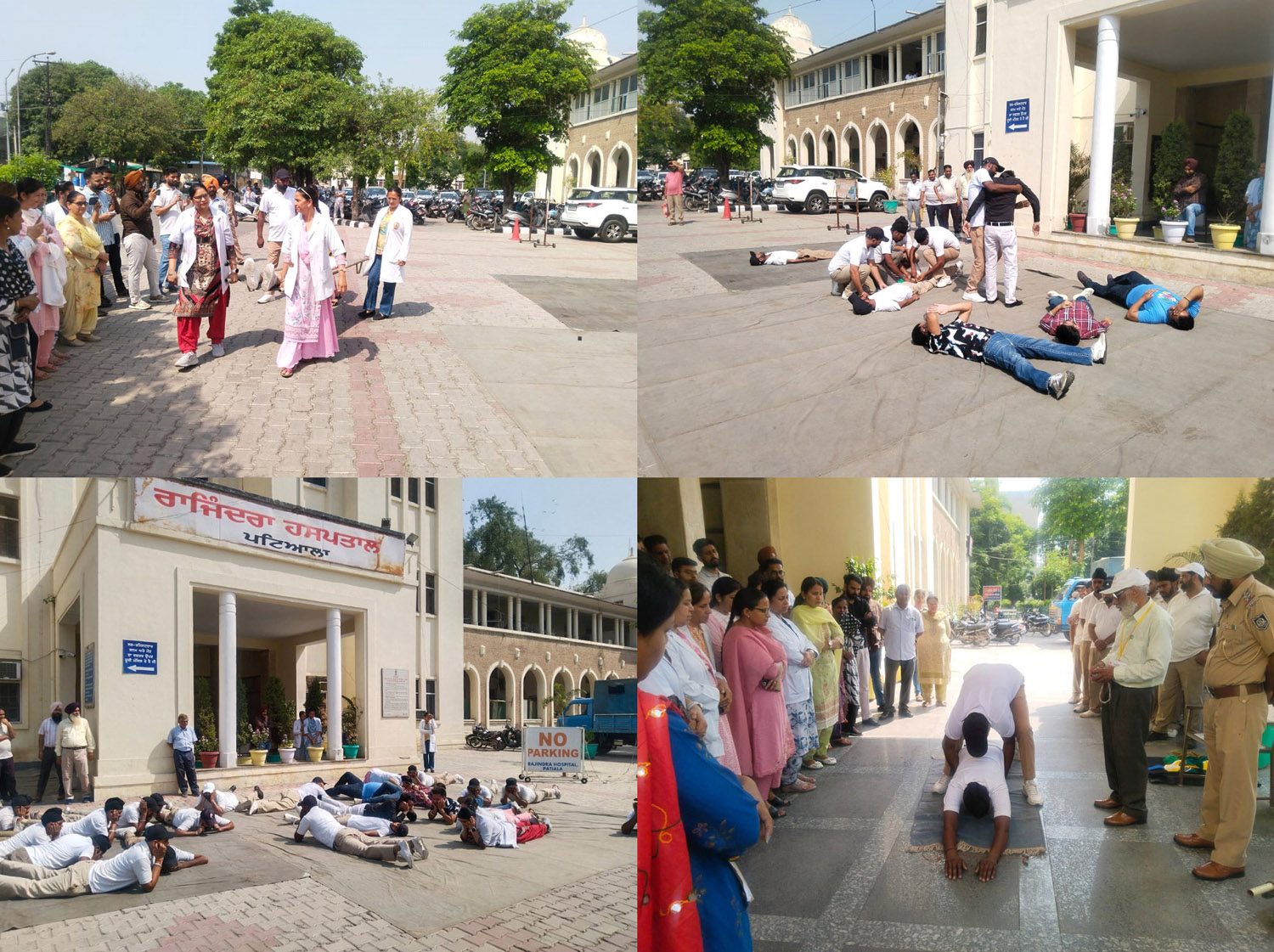निरंतर प्रशिक्षण अभ्यास और मॉक ड्रिल, भविष्य के लिए बहुत उपयोगी - डॉ. विशाल चोपड़ा।